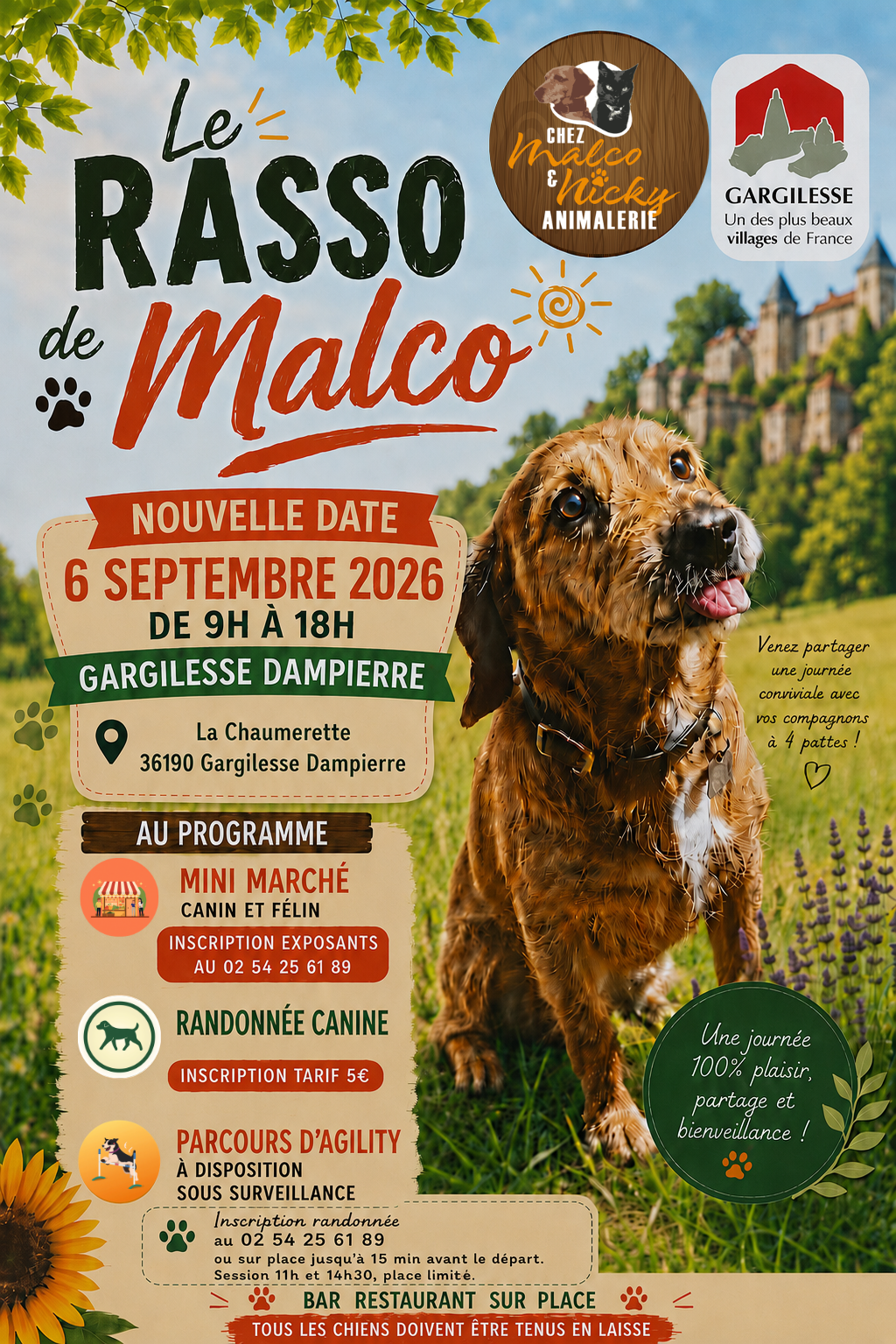 Le Rasso de Malco, nouvelle date!
