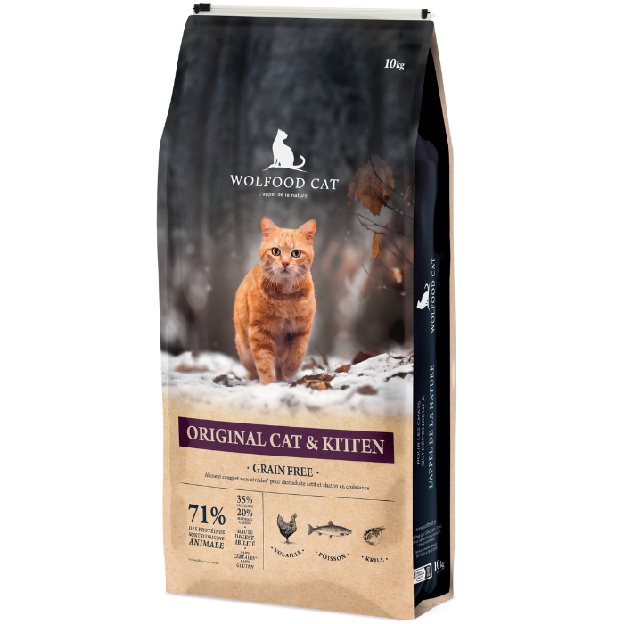 Wolfood original cat&kitten