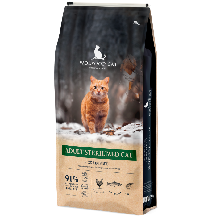 Wolfood adult sterilized